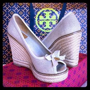 Tory Burch, Jackie Wedge Espadrille
